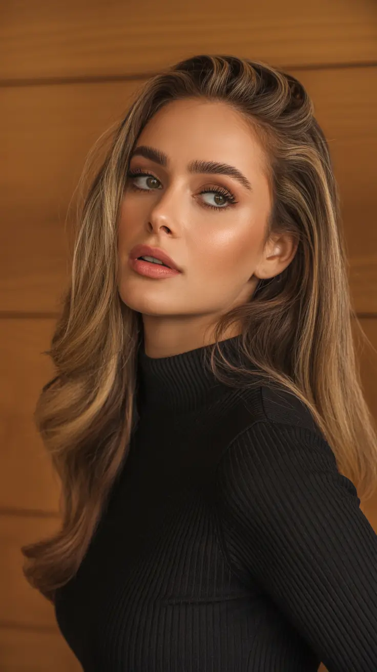 winter haircuts and colors Toffee Balayage Waves