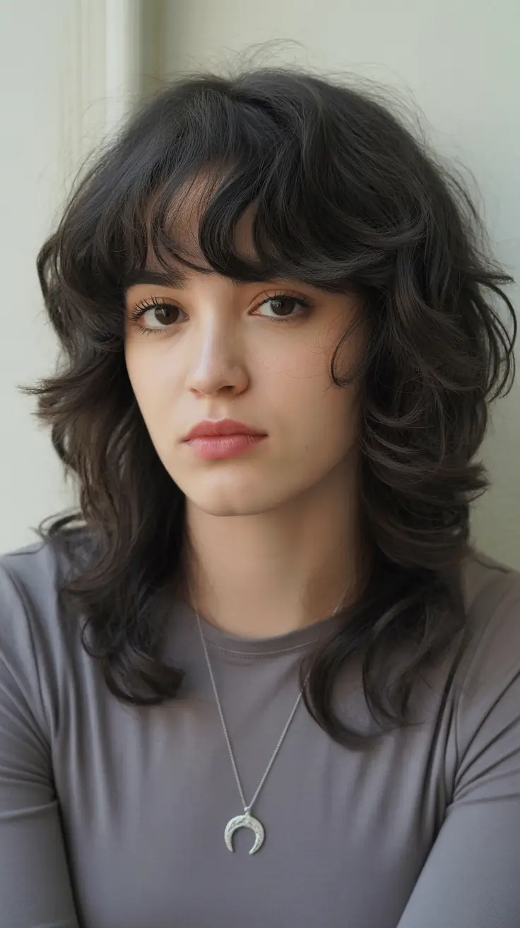 winter haircut and color Modern Shag Revival