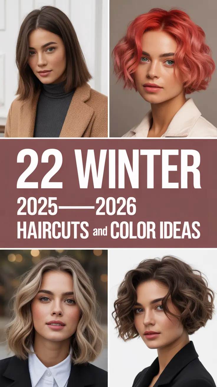 Winter 2025–2026 Haircuts and Color Ideas: The Chicest Cuts and Shades to Try This Season