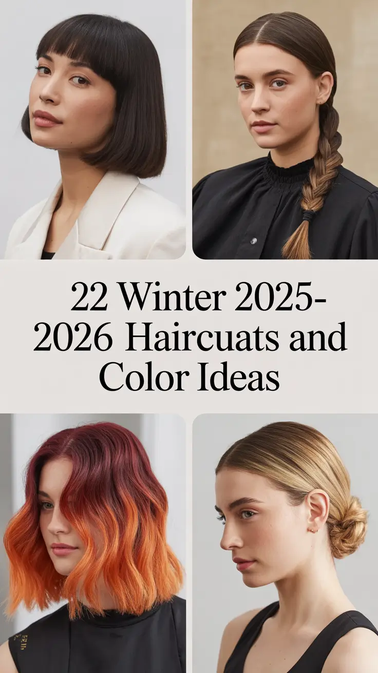Winter 2025–2026 Haircuts and Color Ideas: The Chicest Cuts and Shades to Try This Season
