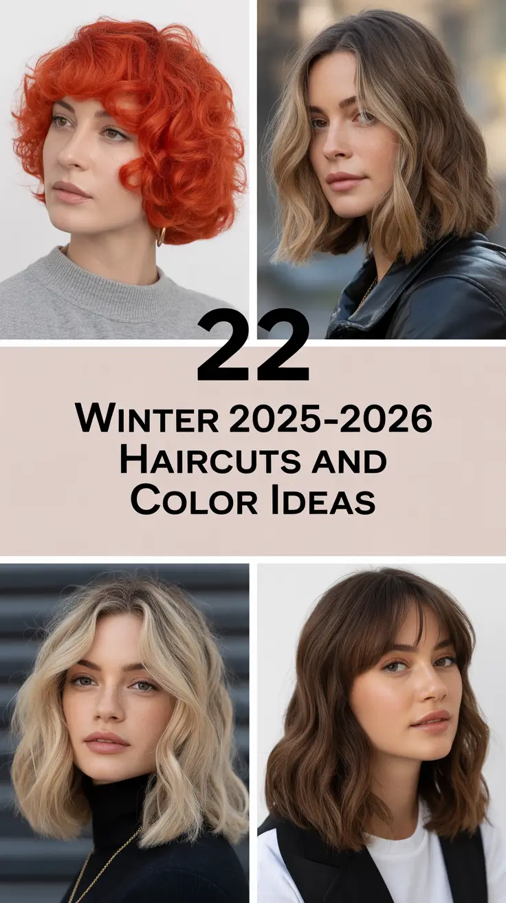 Winter 2025–2026 Haircuts and Color Ideas: The Chicest Cuts and Shades to Try This Season
