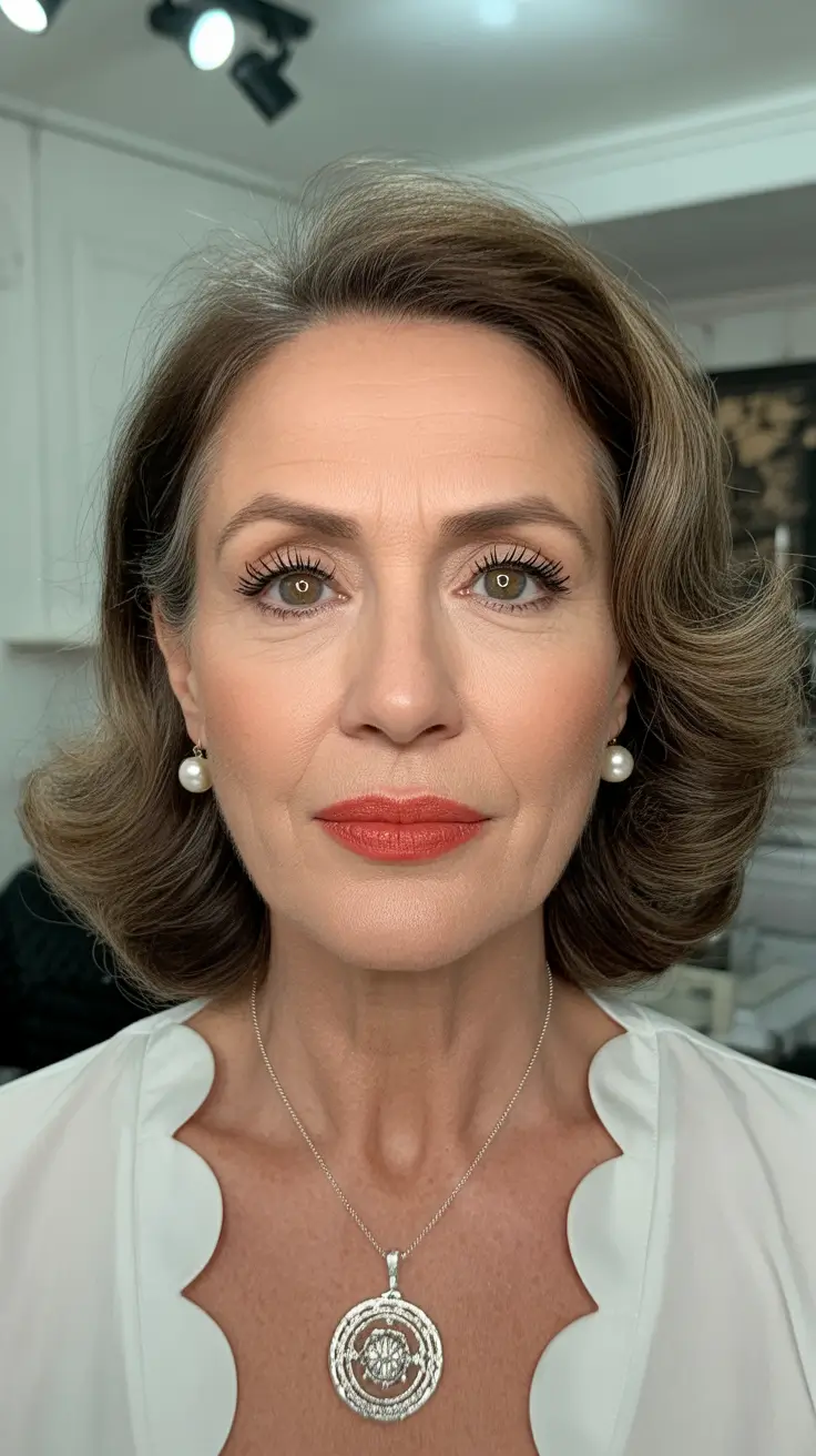 haircuts women over 40 new looks Elegant Retro Bob