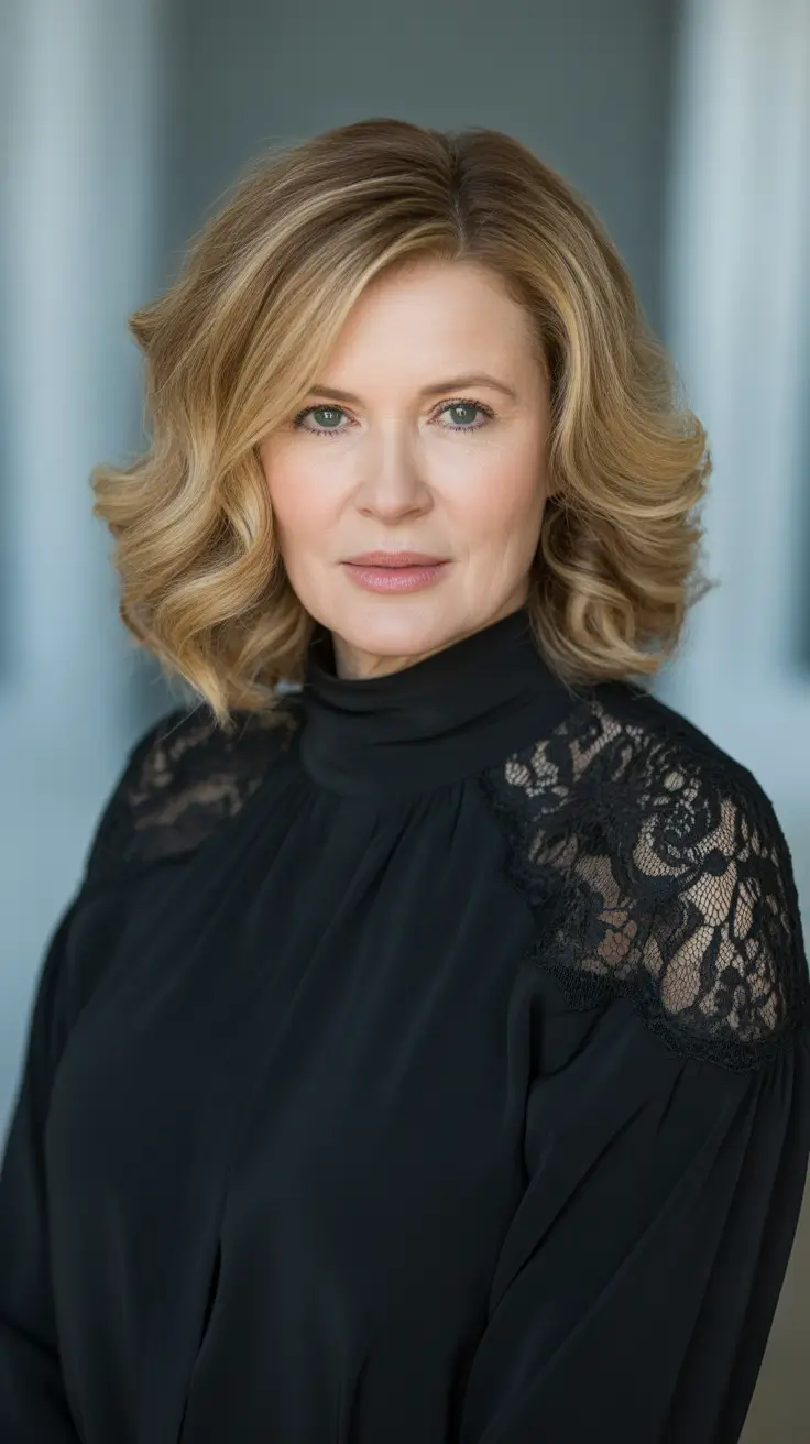haircuts women over 40 new looks Soft Blonde Waves
