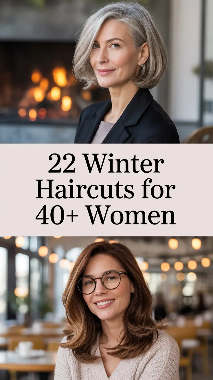 Winter 2025 / 2026 Haircuts for 40+ Women: Trendy, Layered & Timeless Looks to Try This Season