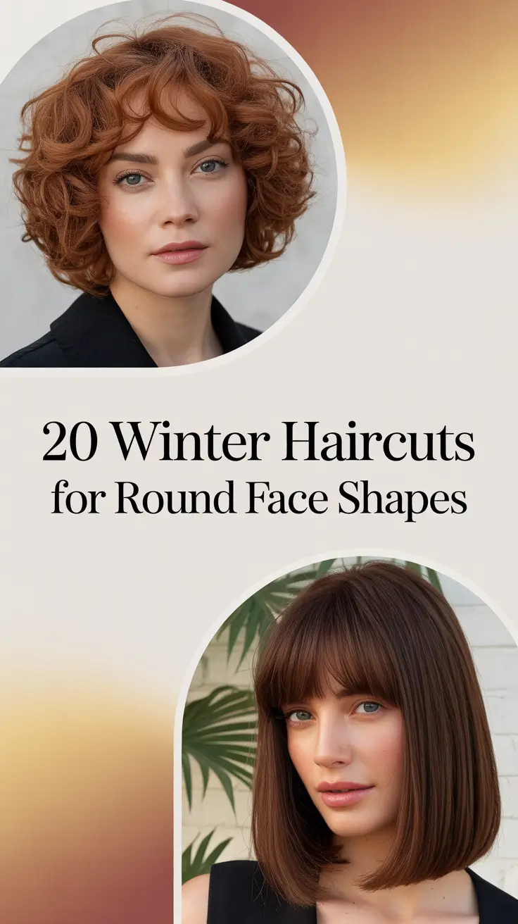 Winter 2025–2026 Haircuts for Round Face Shapes: Chic Medium & Long Styles to Try This Season