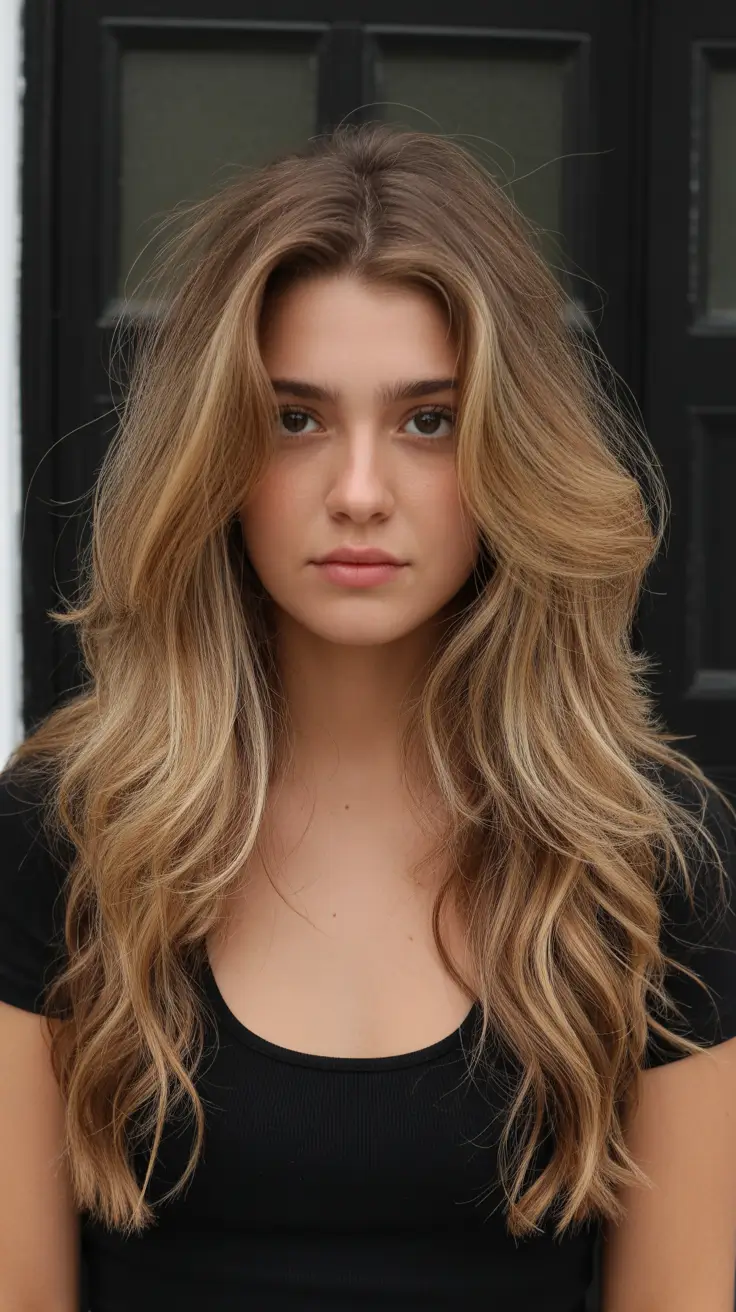 winter hairstyles layered blowout 2026