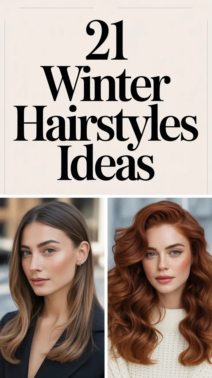Winter 2025–2026 Hairstyles Ideas: Cozy, Cute & Elegant Looks for Every Hair Type