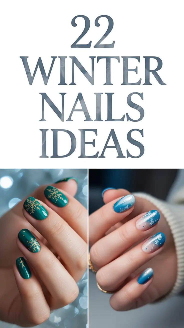 Winter 2025–2026: Nails Ideas — Elegant, Glitter & Classy Winter Nail Designs to Try This Season
