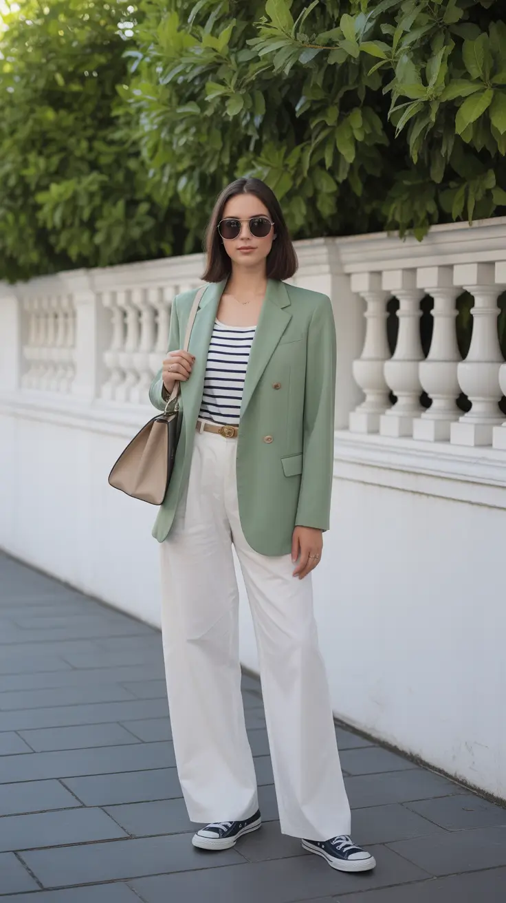 business casual outfits women Mint Fresh Perspective