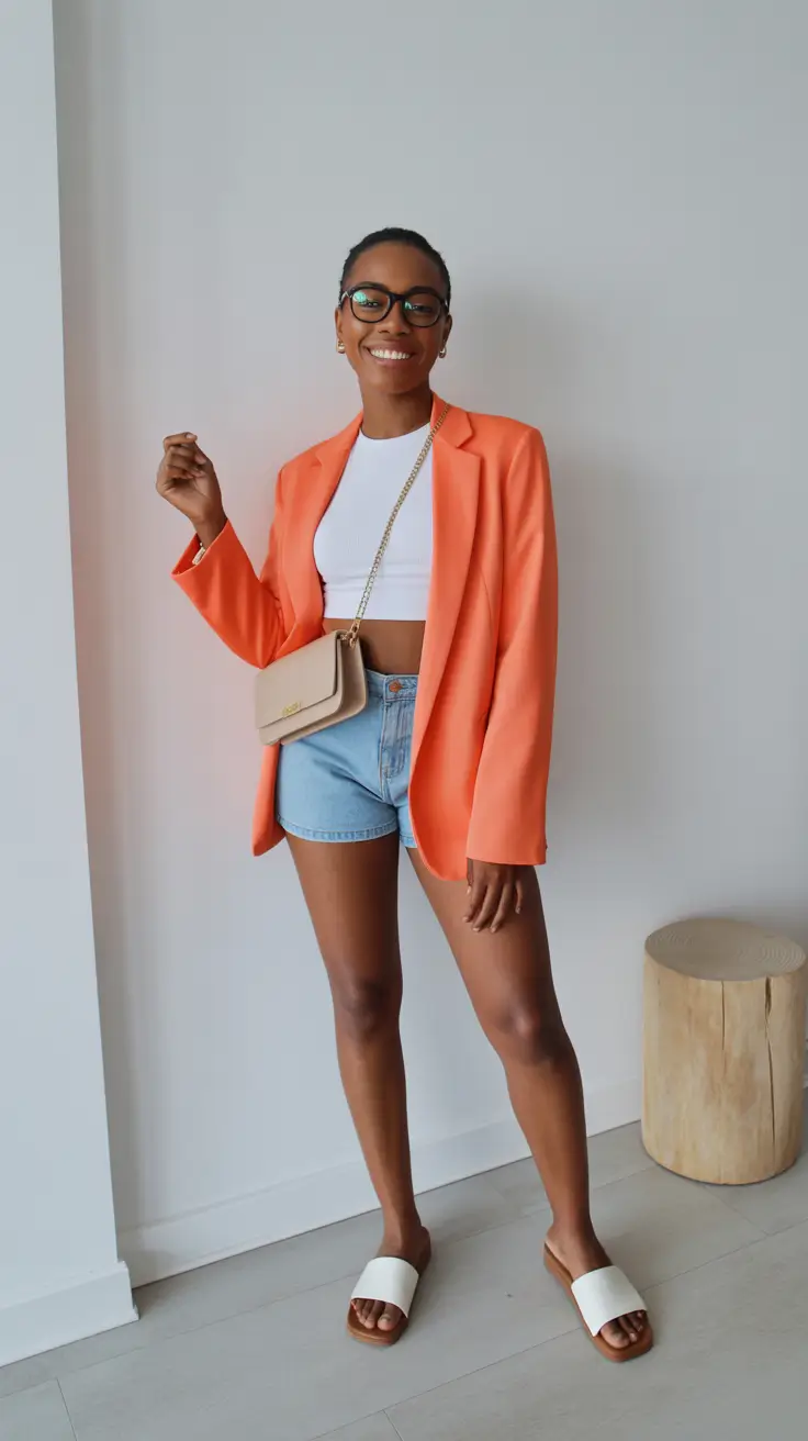 casual outfits 2026 Citrus Blazer