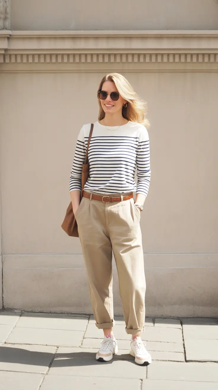 casual outfits 2026 Parisian Ease