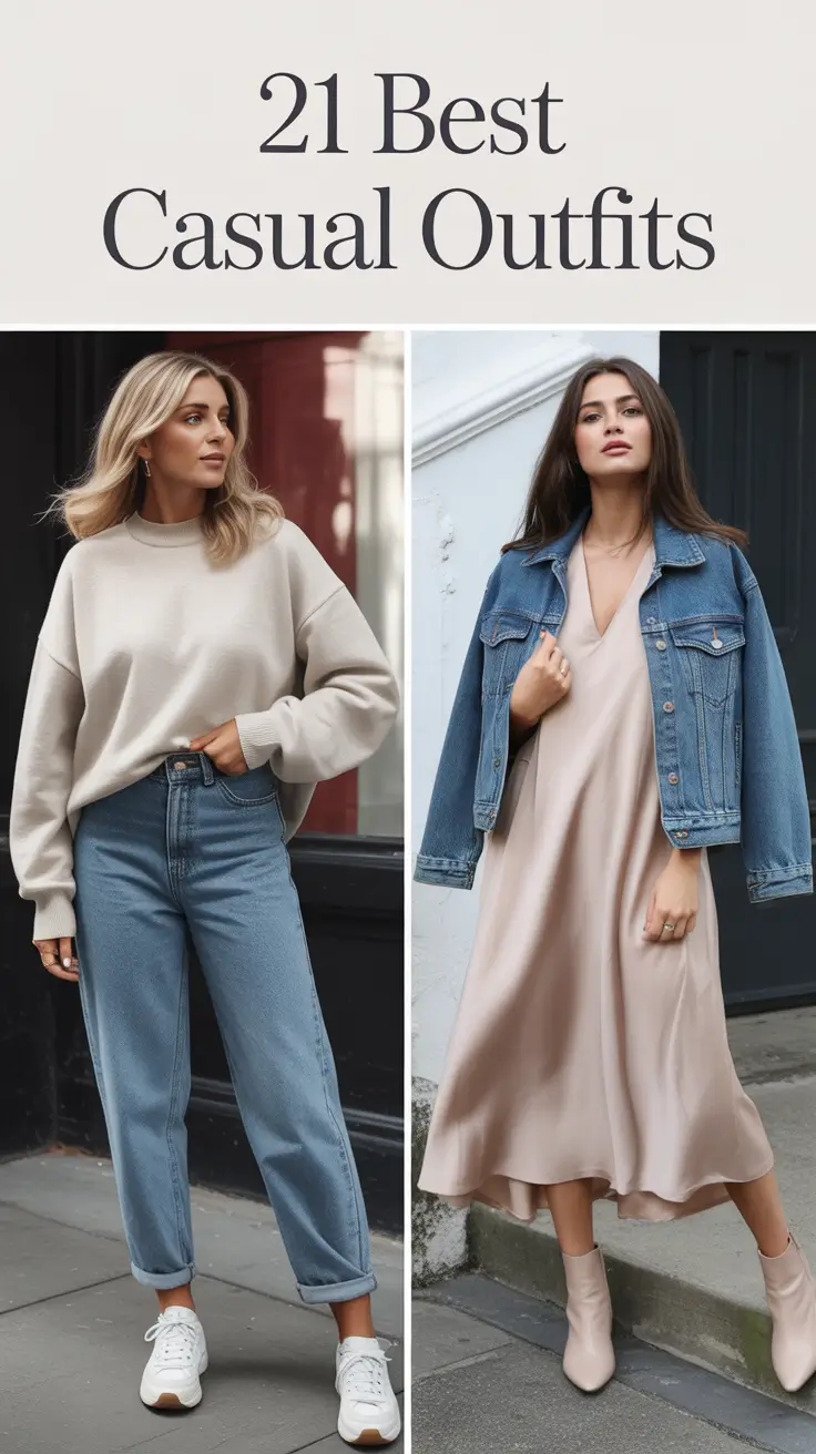 Best Casual Outfits 2026: Chic, Comfy & Classy Fashion Ideas for Women