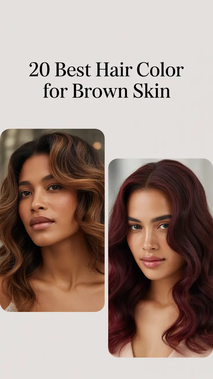 Best Hair Color for Brown Skin 2026: Trendy, Natural, and Perfect Shades for Every Tone