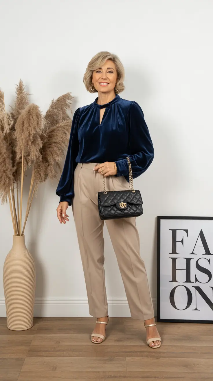 Best outfits for women over 50 in 2026 - Evening Elegance with a Relaxed Touch