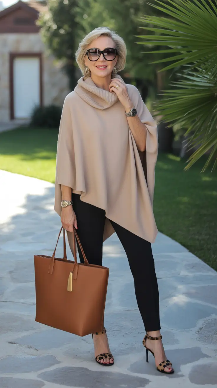 Best outfits for women over 50 in 2026 - Cozy Neutrals with Effortless Polish