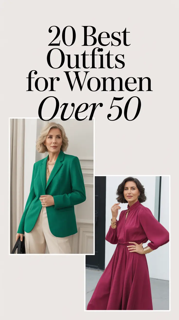 Best Outfits for Women Over 50 in 2026: Classy Casual Style Ideas for Every Season