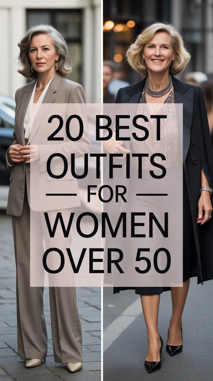 Best Outfits for Women Over 50 in 2026: Classy Casual Style Ideas for Every Season