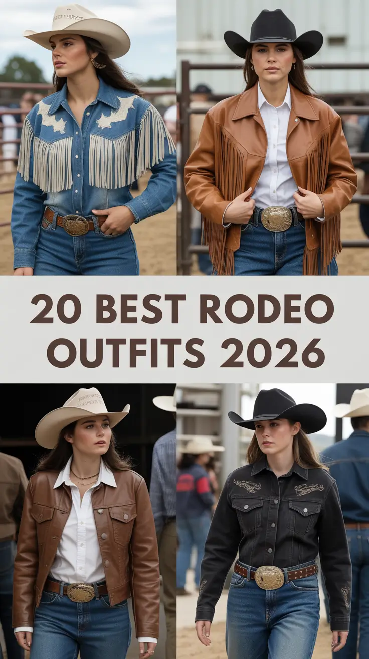 Best Rodeo Outfits 2026: Trendy Western Inspo for Women — From Casual Jeans to Cowgirl Dresses