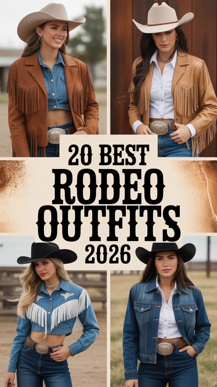 Best Rodeo Outfits 2026: Trendy Western Inspo for Women — From Casual Jeans to Cowgirl Dresses