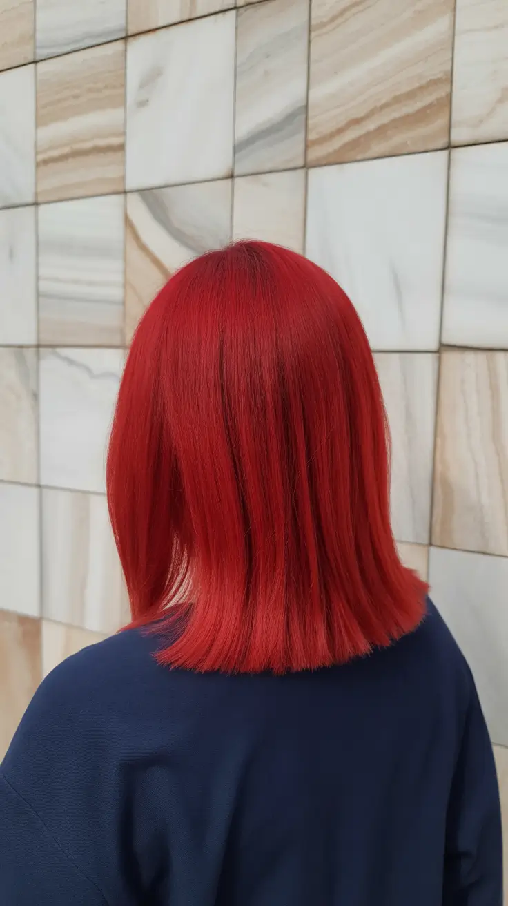 Bold Red Hair Colors 2026 Cherry Flame Power Bob