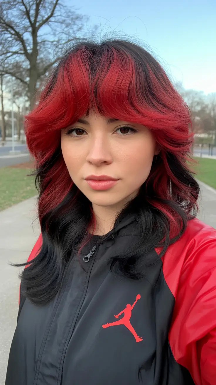 Bold Red Hair Colors 2026 Cherry Fire Layers