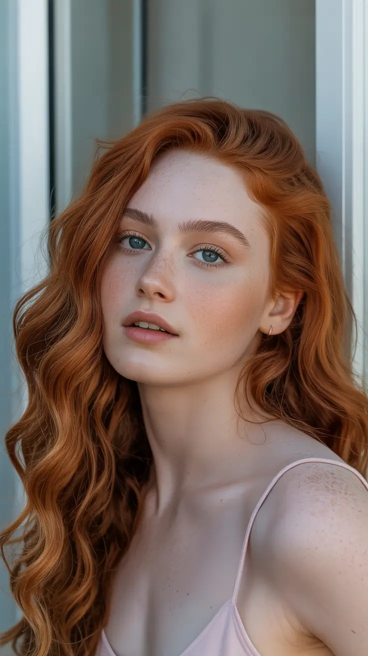 Bold Red Hair Colors 2026 Soft Cinnamon Waves