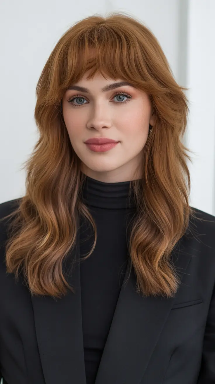 brown hair colors 2026 Soft Cinnamon Layers