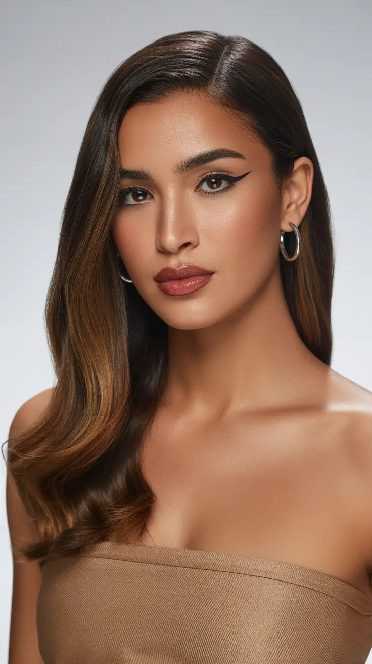 brown hair colors 2026 Golden Espresso Shine