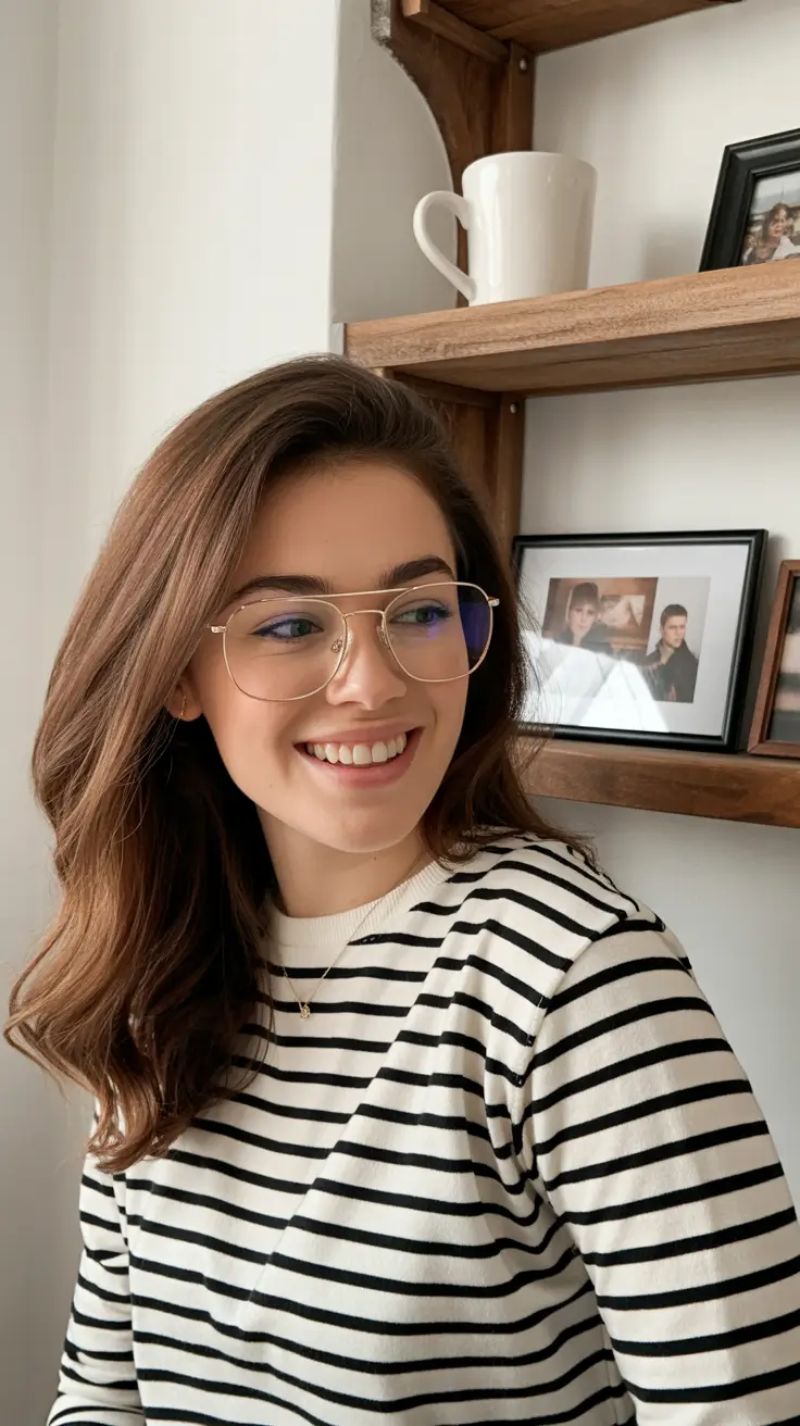 brown hair colors 2026 Honey Tea Soft Waves