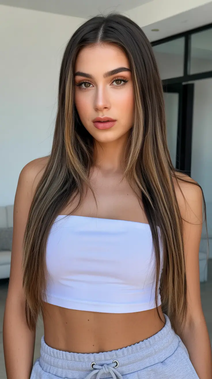 brown hair colors 2026 Blended Coffee Balayage