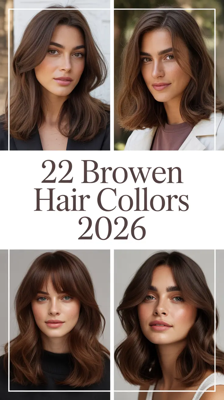 Brown Hair Colors 2026: The Most Stunning Shades to Try This Year