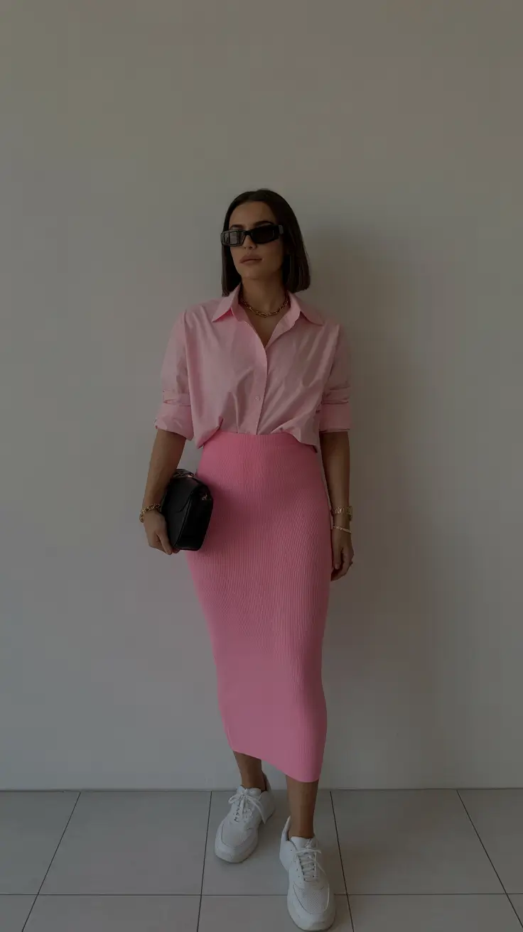 brunch outfits 2026 Bubblegum Chic