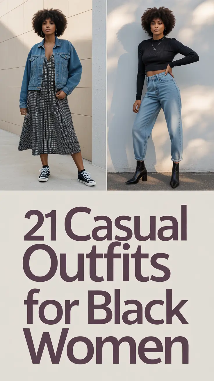 Casual Outfits for Black Women 2026: Classy, Confident & Effortlessly Stylish Looks