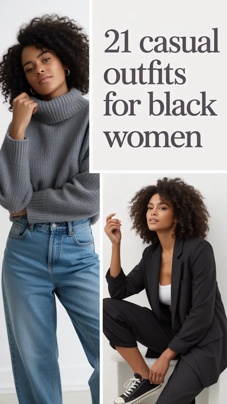 Casual Outfits for Black Women 2026: Classy, Confident & Effortlessly Stylish Looks