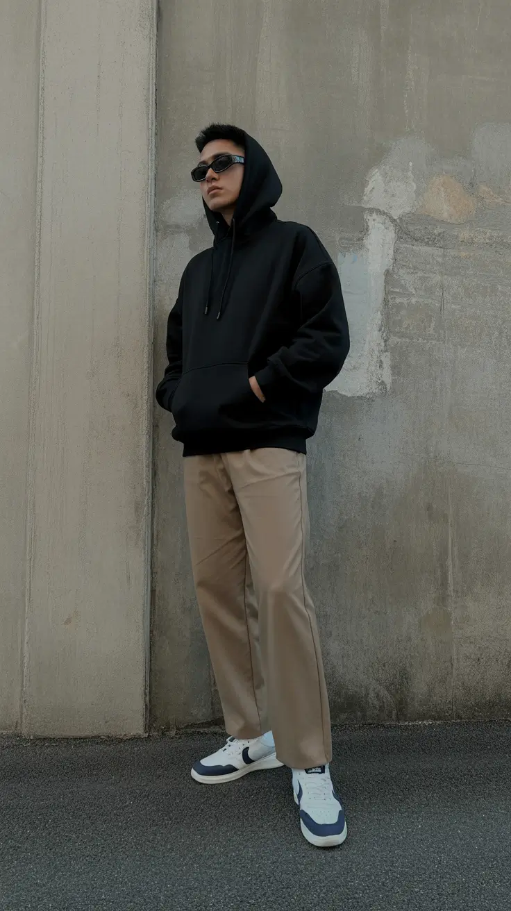 outfits for men 2026 Monochrome Balance