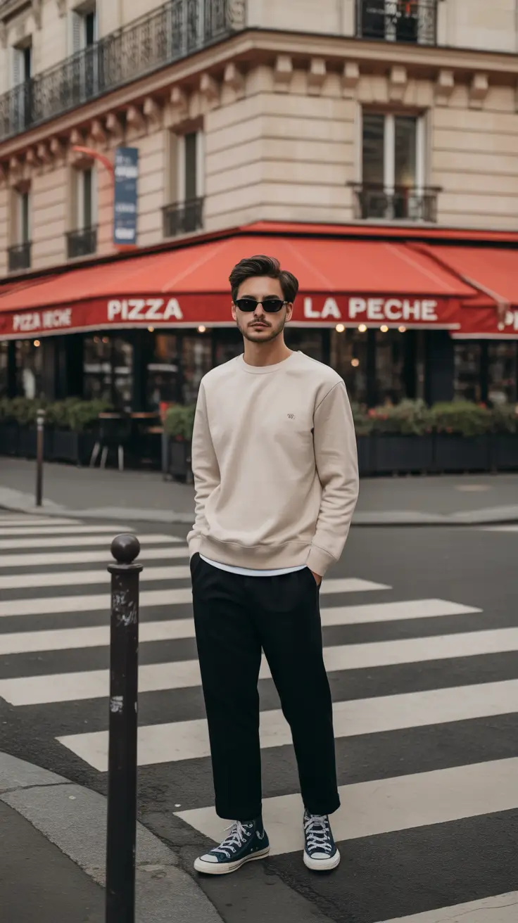 outfits for men 2026 Parisian Ease