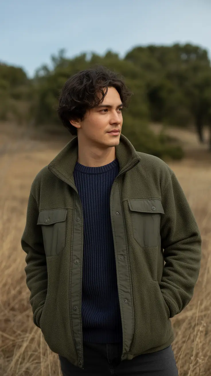 outfits for men 2026 Field Texture