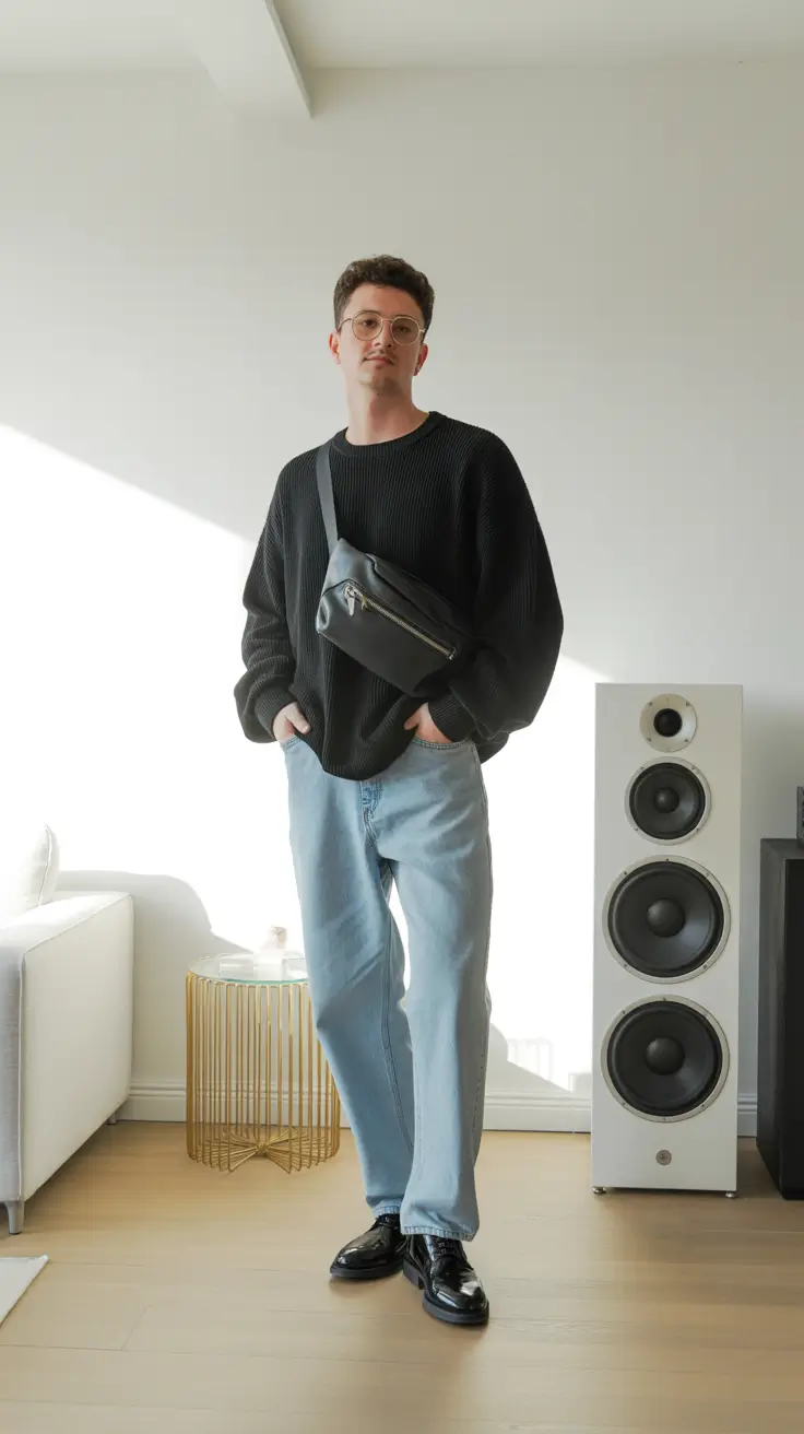 outfits for men 2026 Monochrome Ease