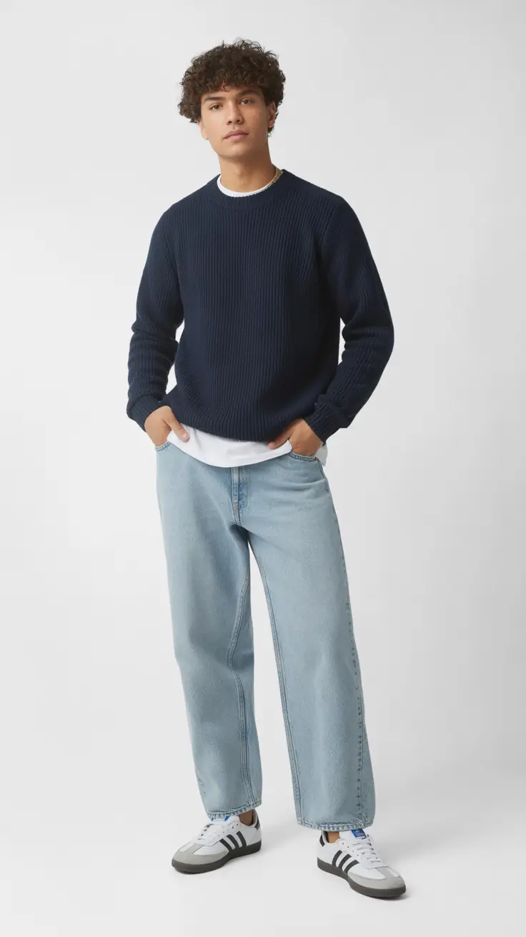 outfits for men 2026 Navy Cool