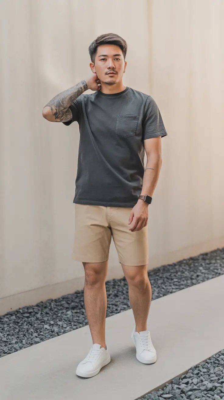 outfits for men 2026 Khaki Comfort