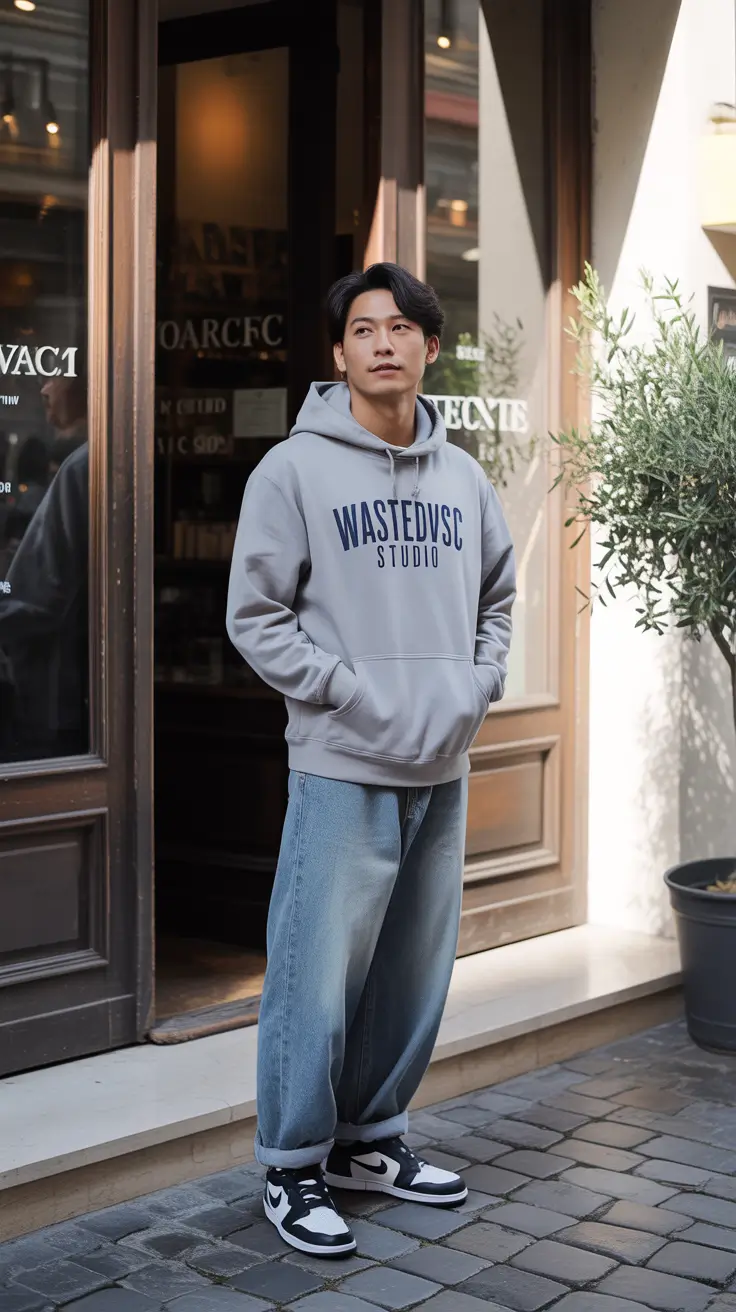 outfits for men 2026 Logo Comfort