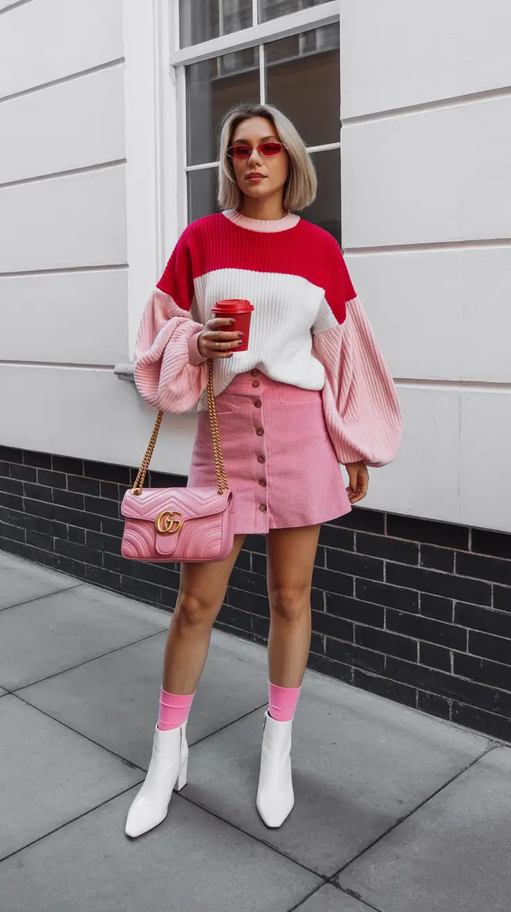 Casual skirt outfits 2026 Cotton Candy Cool