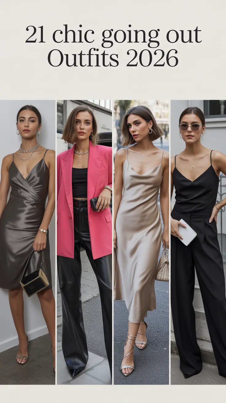 Chic Going Out Outfits 2026: Classy, Cute & Casual Night Ideas for Every Season