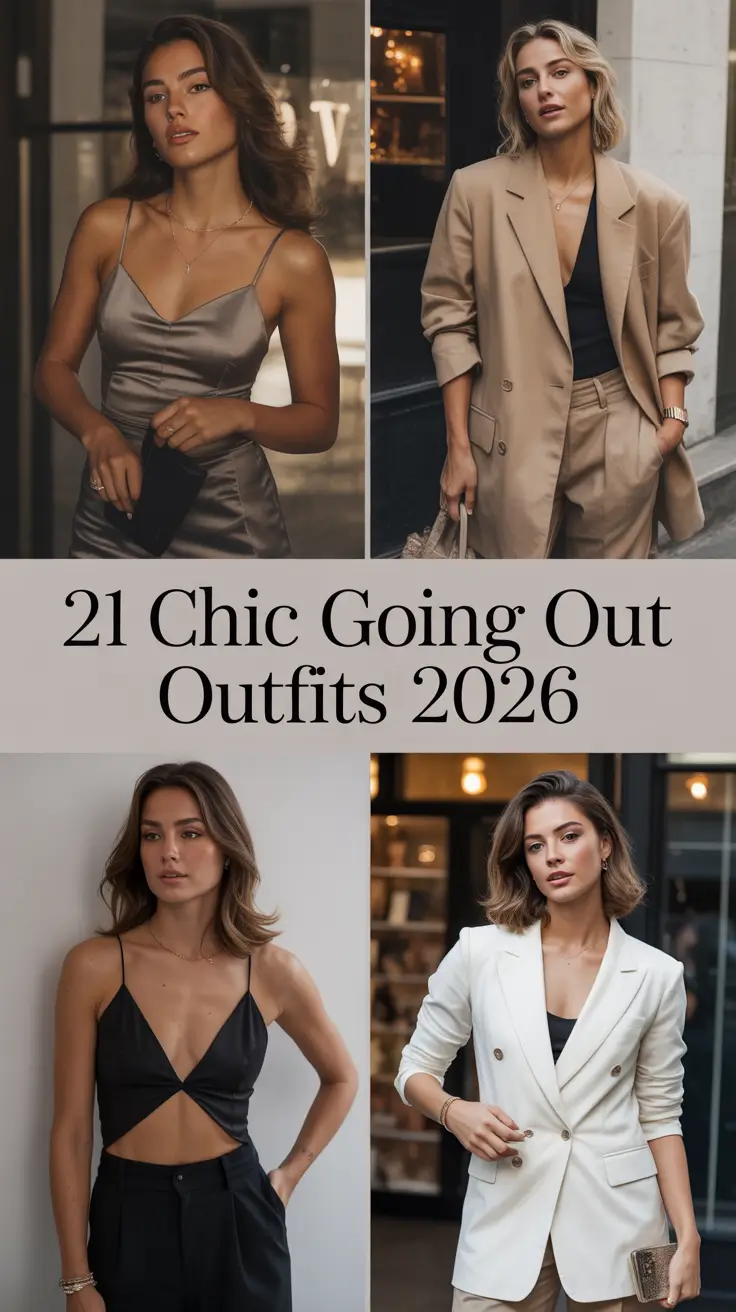 Chic Going Out Outfits 2026: Classy, Cute & Casual Night Ideas for Every Season