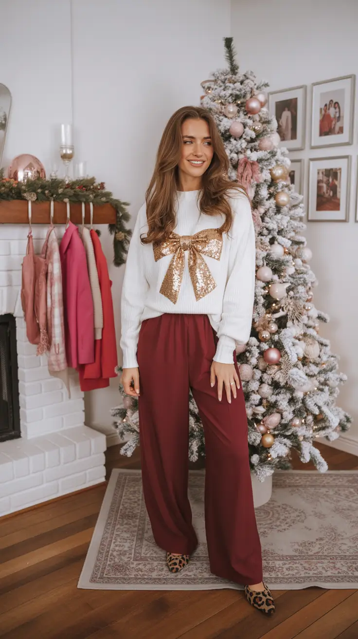 comfy outfits winter Warm Whispers of Holiday Comfort