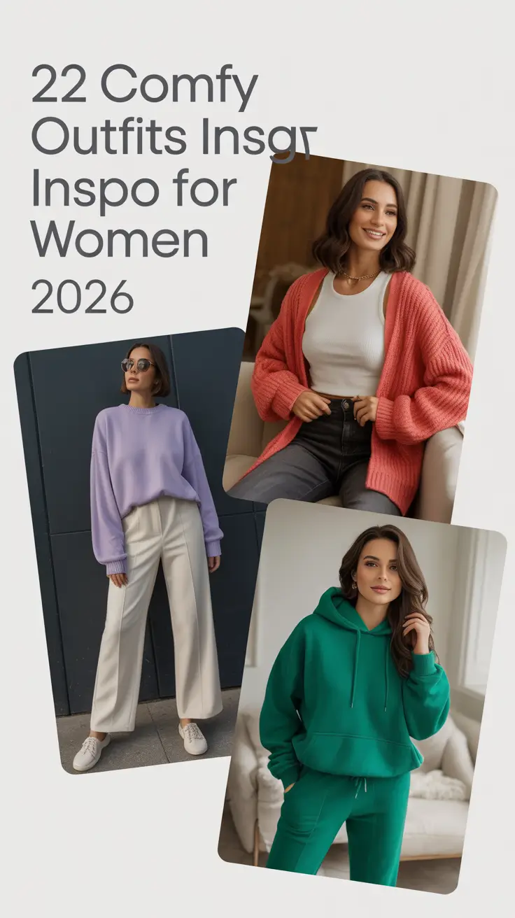 Comfy Outfits Inspo for Women 2026: Chic, Cozy & Classy Style Ideas You’ll Love
