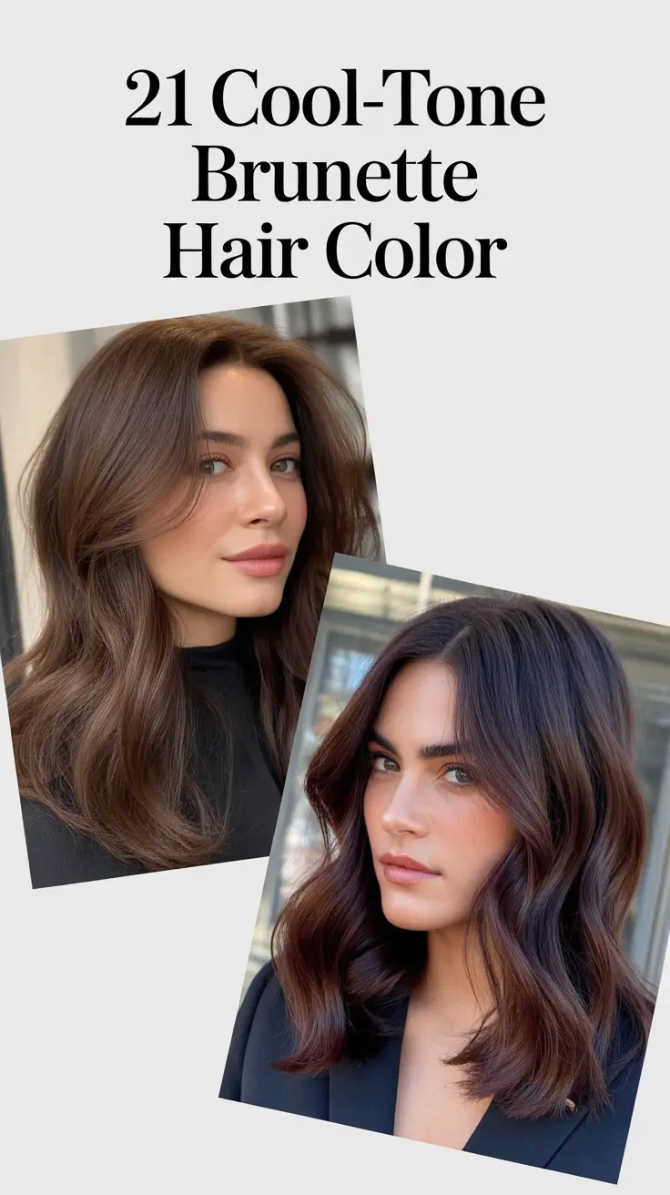 Cool-Tone Brunette Hair Color 2026: Chic, Natural, and Effortlessly Expensive