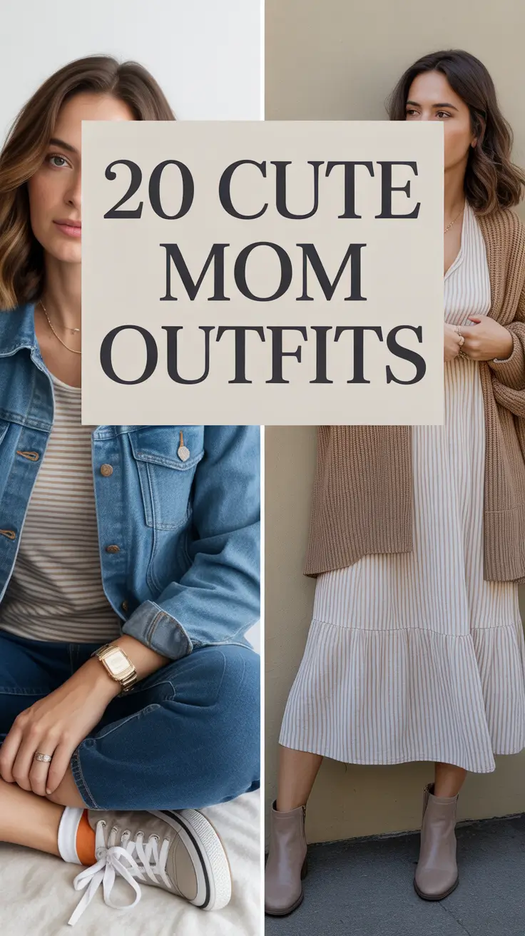 Cute Mom Outfits 2026: Everyday Chic Looks for Modern Moms Who Love Comfort and Style