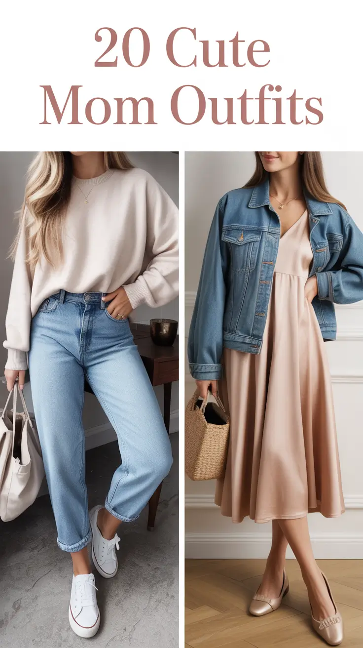 Cute Mom Outfits 2026: Everyday Chic Looks for Modern Moms Who Love Comfort and Style