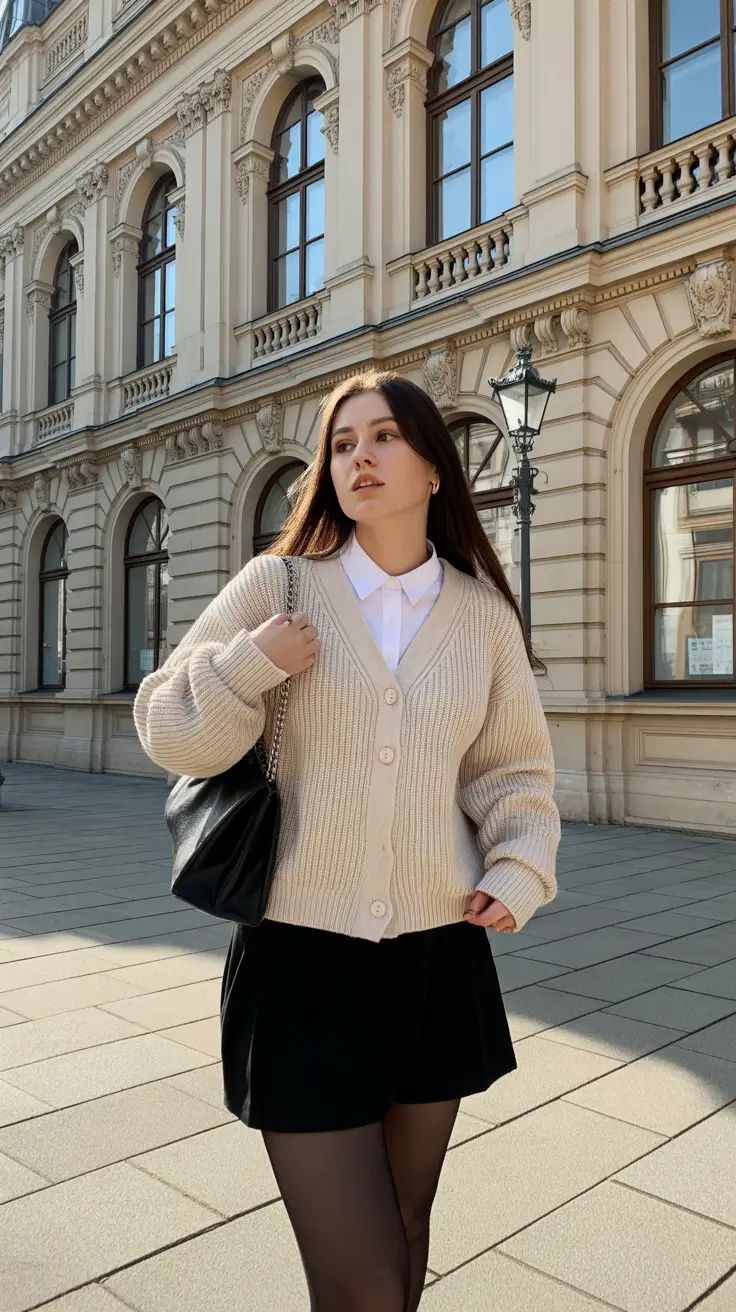 cute outfits for women 2026 Soft Academia Chic